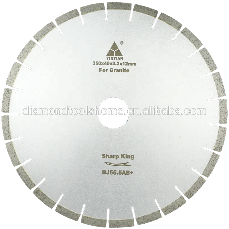 
Алмазный режущий диск 350 мм, Алмазное режущее полотно для резки гранита 