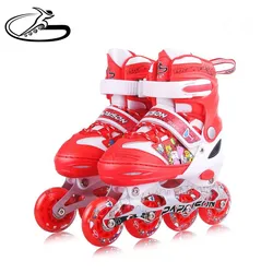 flashing roller skate with led lights kids light up shoes