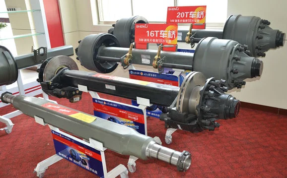 Tractor Outboard Rear Axle Sale Of Outboard Square Tube Rear American Semi-trailer Axle For Semi ...