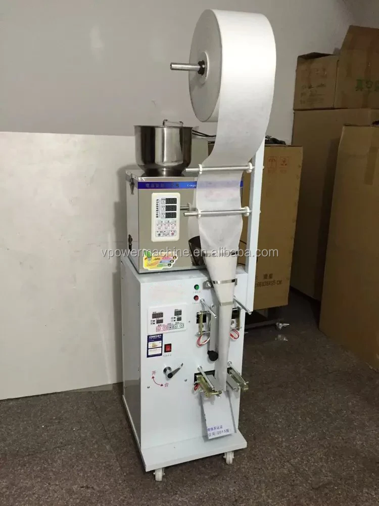 Automatic Stainless Steel Detergent Powder Particle Seed Chili Powder Tea Three Sides Sealing Filling Weighting Packing Machine - Image 3