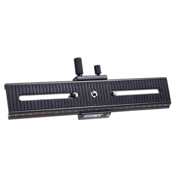 Macro Focusing Rail Tripod Head Plate Slider Quick Release Plate 200mm Sliding Plate