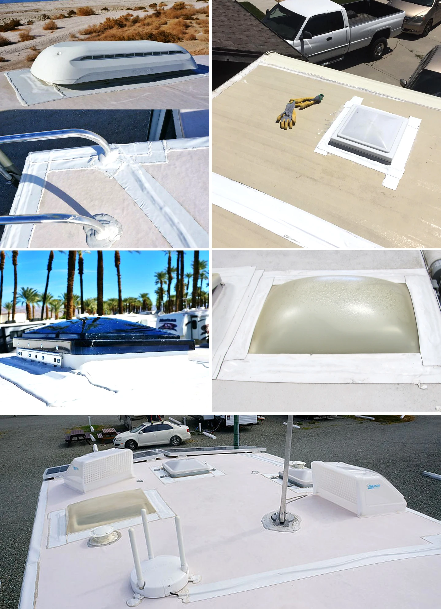 Truck Stop Camper Roof Leaks Rv Roof Tape Uv & Weatherresistant