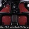 Black with red