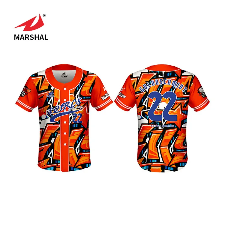 Wholesale Design Baseball Uniform Fashion Sublimated Mens Custom