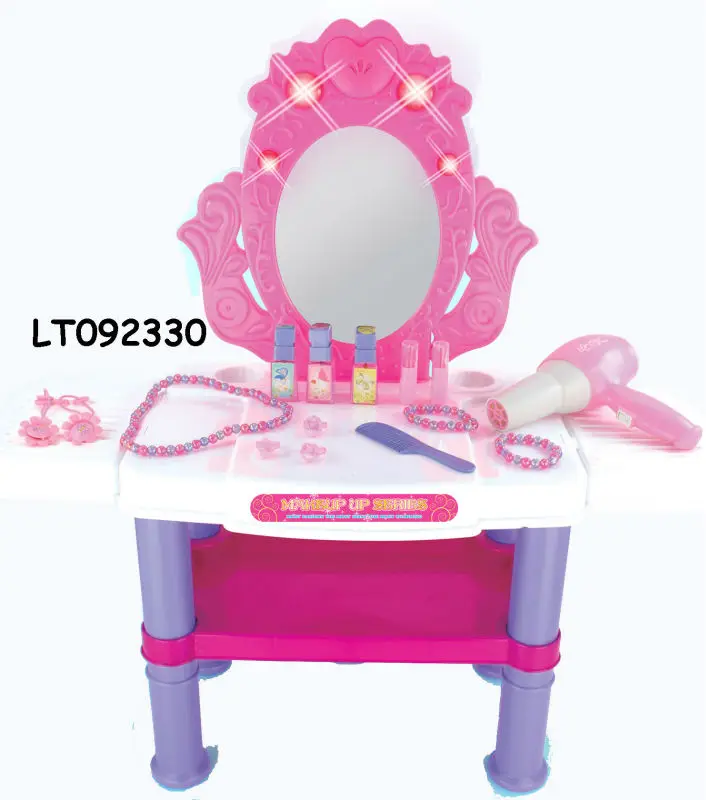 Pink Dresser Set Toys With Music Light Girls Mirror Beauty Dresser Toys Kids Pretend Toys Buy Dresser Toys With Music Light Girls Mirror Beauty Toys Kids Pretend Toys Product On Alibaba Com