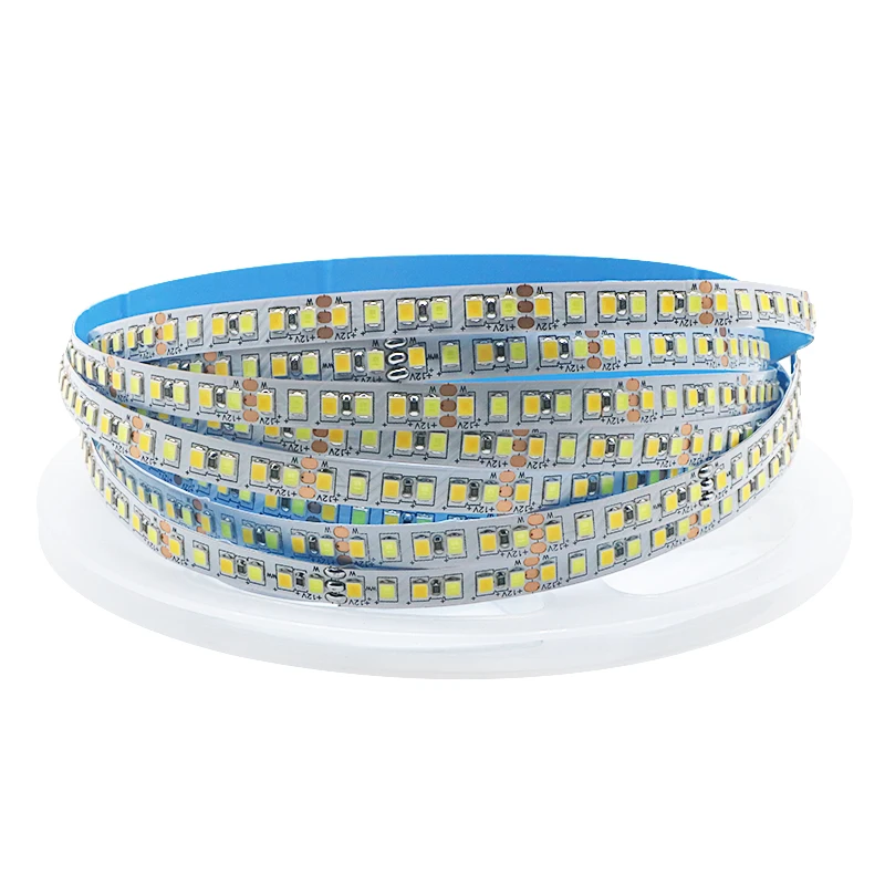 SMD 2835 Dual White Color LED Strip - 12V & 24V Flexible Light