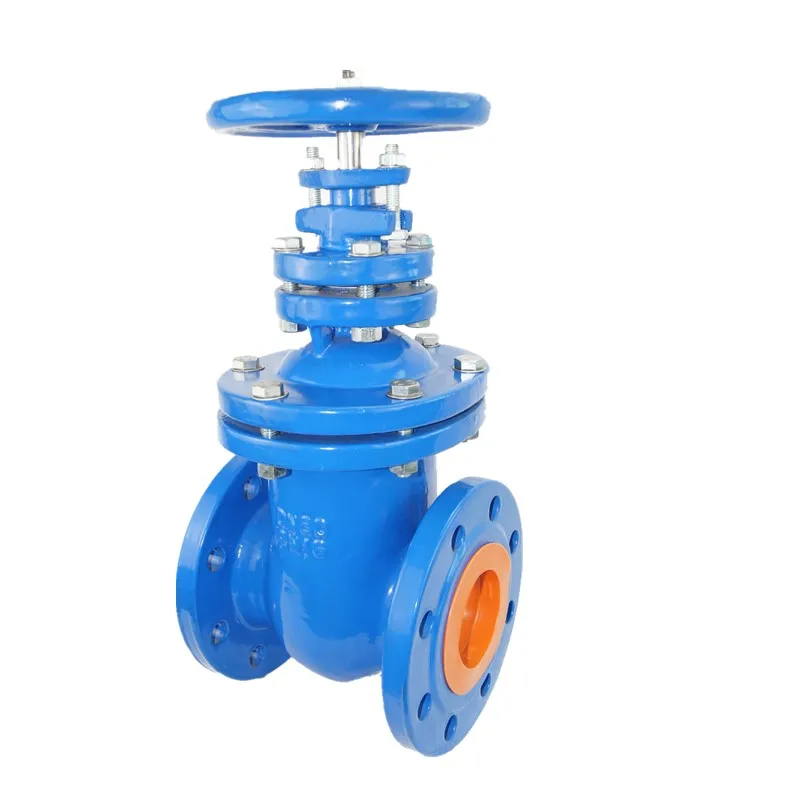 High Quality DN150 Non-Rising Stem Resilient Seated ANSI Manual Water Gate Valve Limit Switch ISO9001 Certified Low Temperature