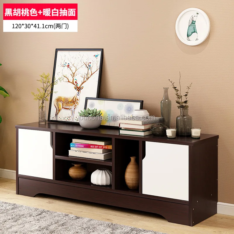 Современный 2 двери гостиная простой телевизор стенд МДФ для шкафа под ТВ