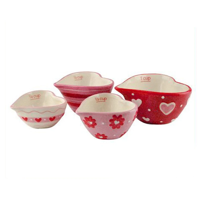 Heart Shaped Silicone Measuring Cups – MotherBaker Supreme