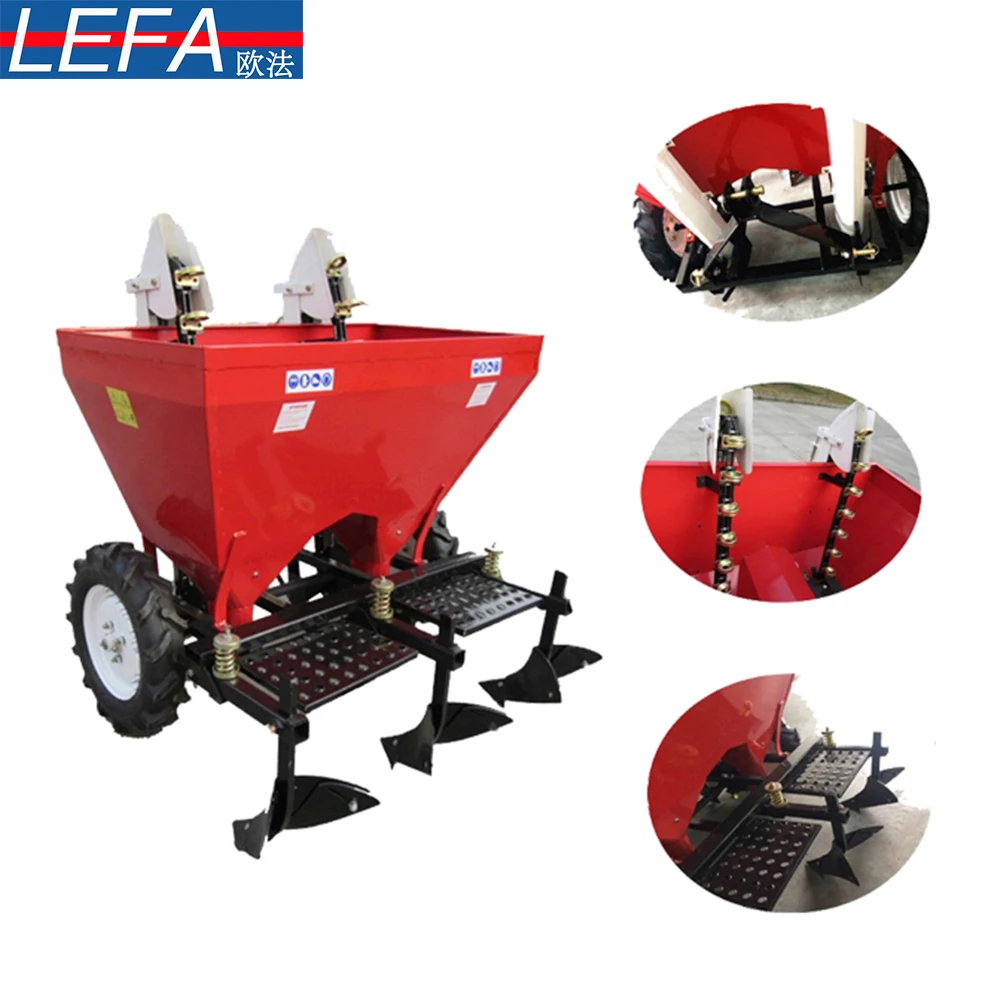 2 Rows Sweet Potato Planter Machine Customised Tractor 25 Hp Small Ginger Seeds Plant 2 Years Planteuse Pomme De Terre 2 Rang
