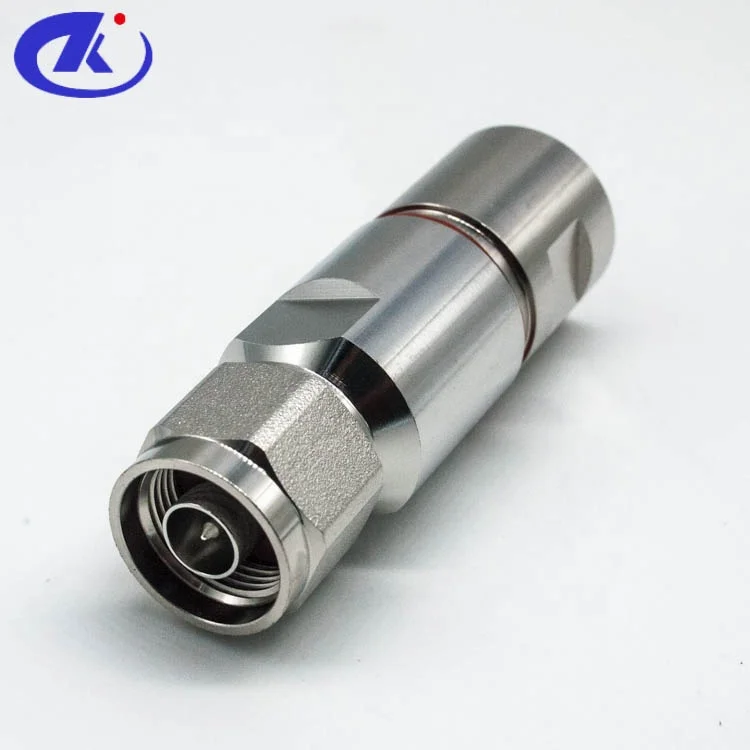 AMPHENOL N STRAIGHT MALE PLUG RF CONNECTOR FOR 1/2" FEEDER CABLE