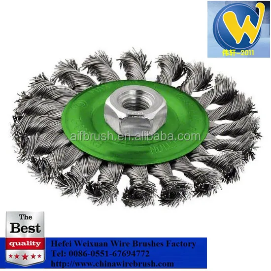 4 5 Inch Angle Grinder Twist Knot Wire Wheel Brush For Weld Cleaning Buy Twist Knot Wire Wheel Brush Twist Knot Steel Wire Brush Twist Knot Wire Brush Product On Alibaba Com