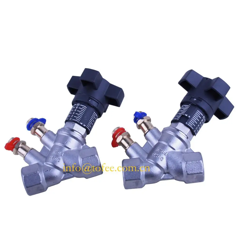 Stainless Steel Double Regulating Valve Buy Balancing Valve,Oventrop