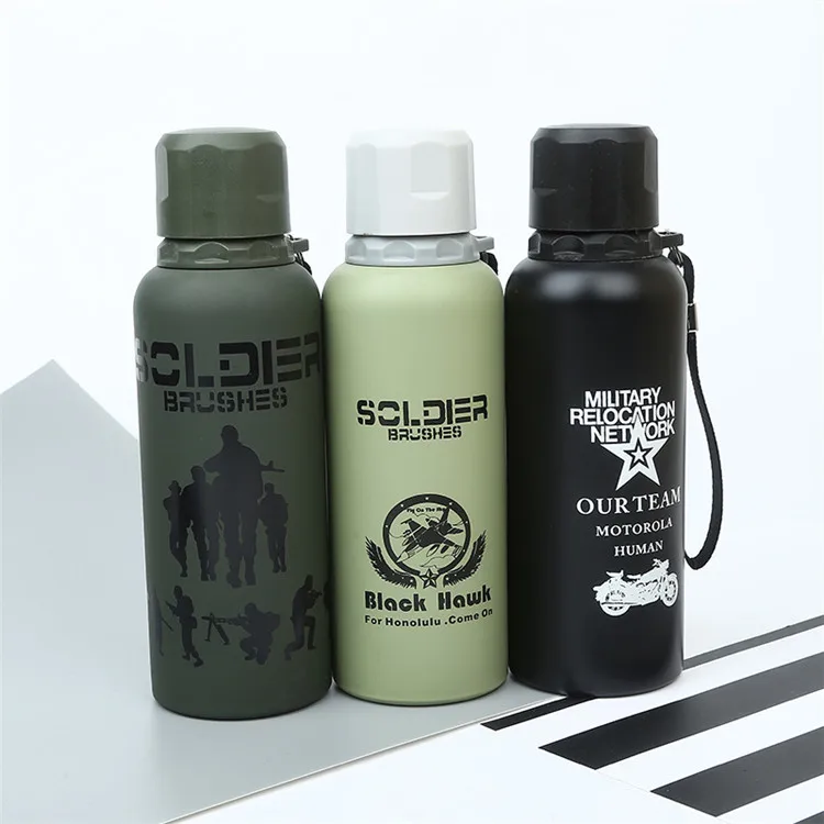 Camouflage Military Water Bottle - Army