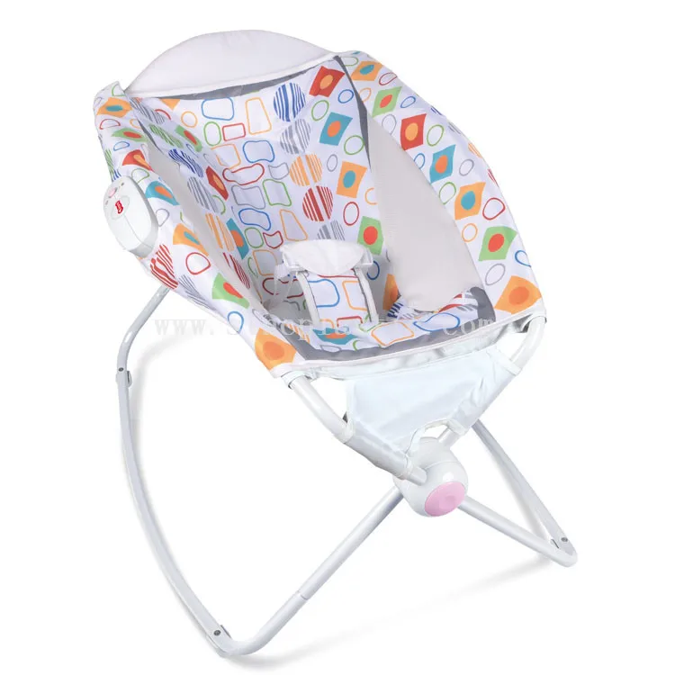 baby swing and bassinet