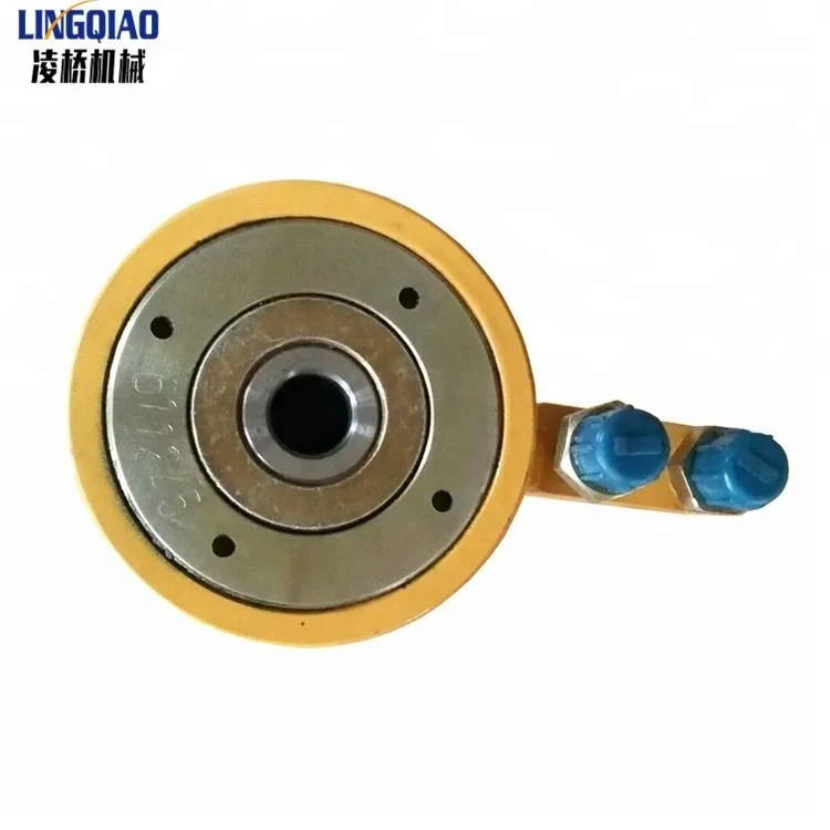 Hydraulic Mono Single Strand Post Tensioning Jack With Prestressed Electric Oil Pump
