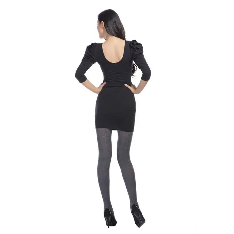 120D Прямая продажа с завода эластичные непромокаемые вельветовые толстые женские осенне-зимние колготки высокой талией по справедливой цене