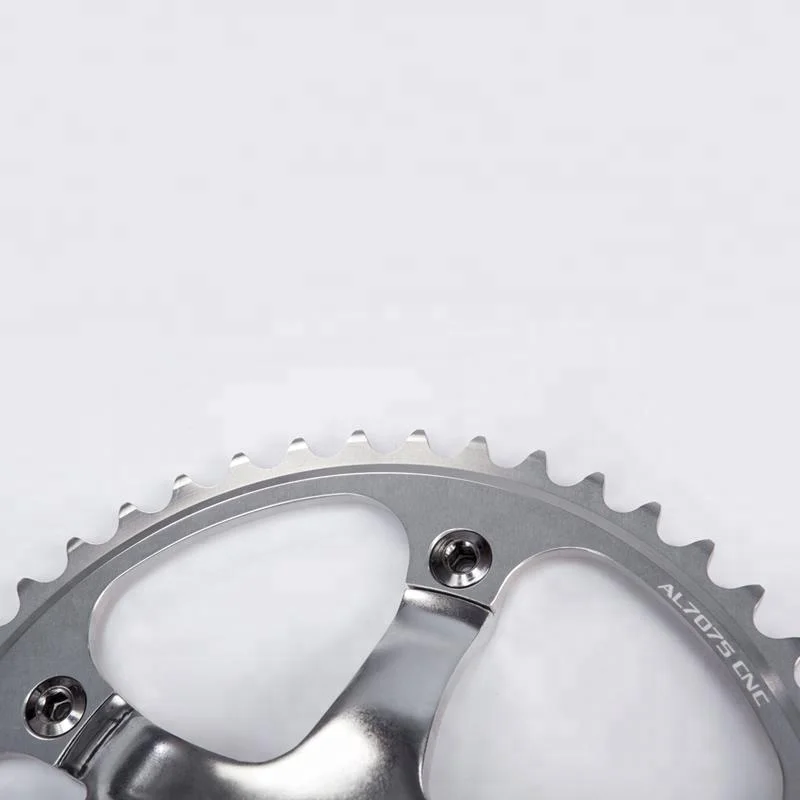 A12-AS240 Завод прямых продаж 48T 49 50T crank 165 мм 170 мм толщина алюминиевого сплава легкий колесо для велосипеда с фиксированной передачей диаметра окружности болтов