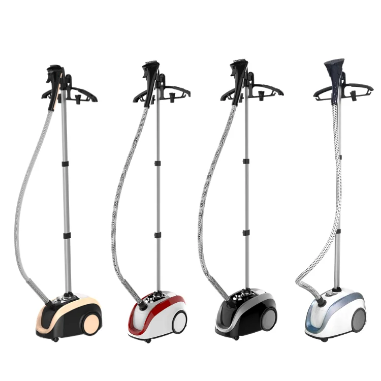 高品質1500W業務用衣類スチーマー、フットオン/オフスイッチ、4段階 