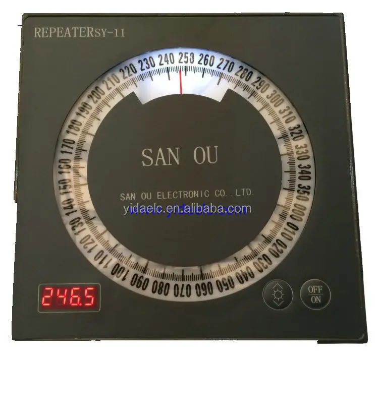 SY-II Marine Digital Compass Heading Repeater - YIDA