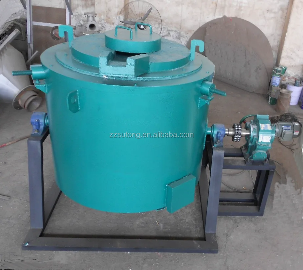 100kg 1500C Electric Heat Glass Melting Furnace