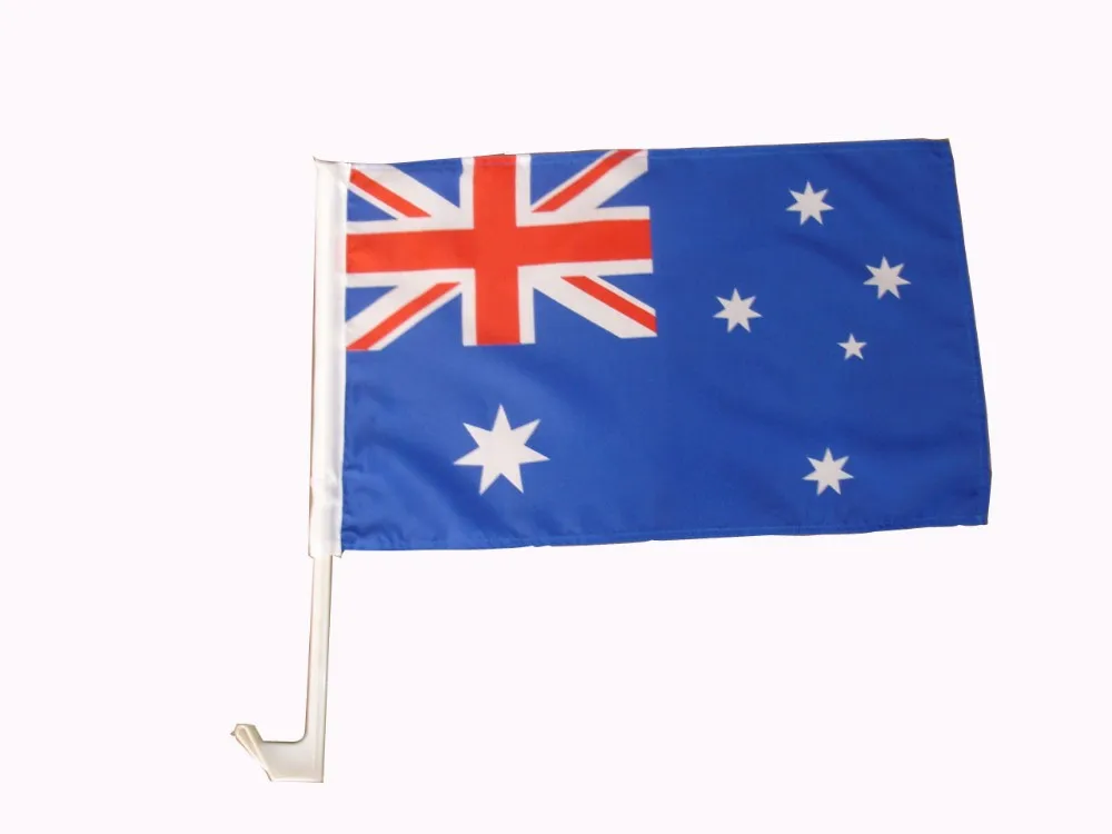 Sublimation Countries Car Window Flag with Stick