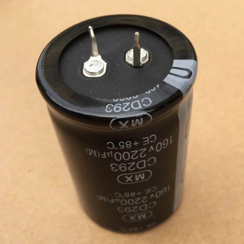 Condensador electrolítico Nichicon japonés, 2 piezas/5 piezas, 330UF