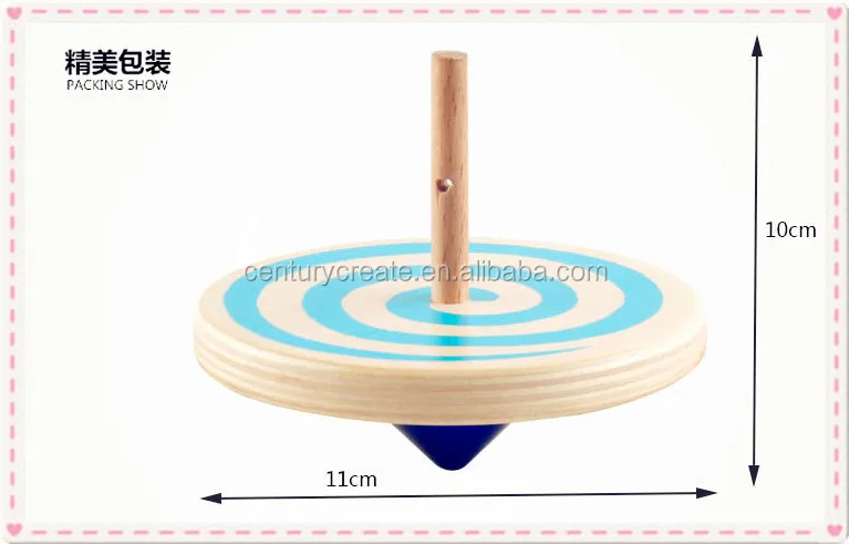 Классические игрушки для детей деревянная ручка вращающаяся