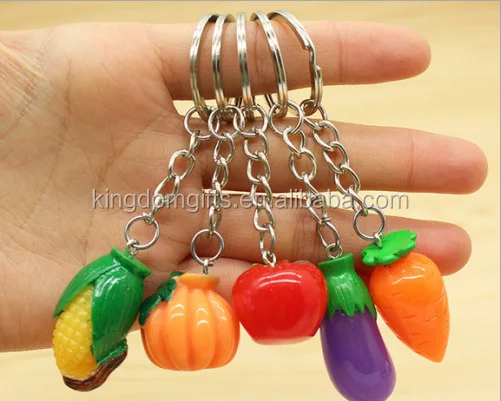 Diseño de fruta Rot hierro llavero