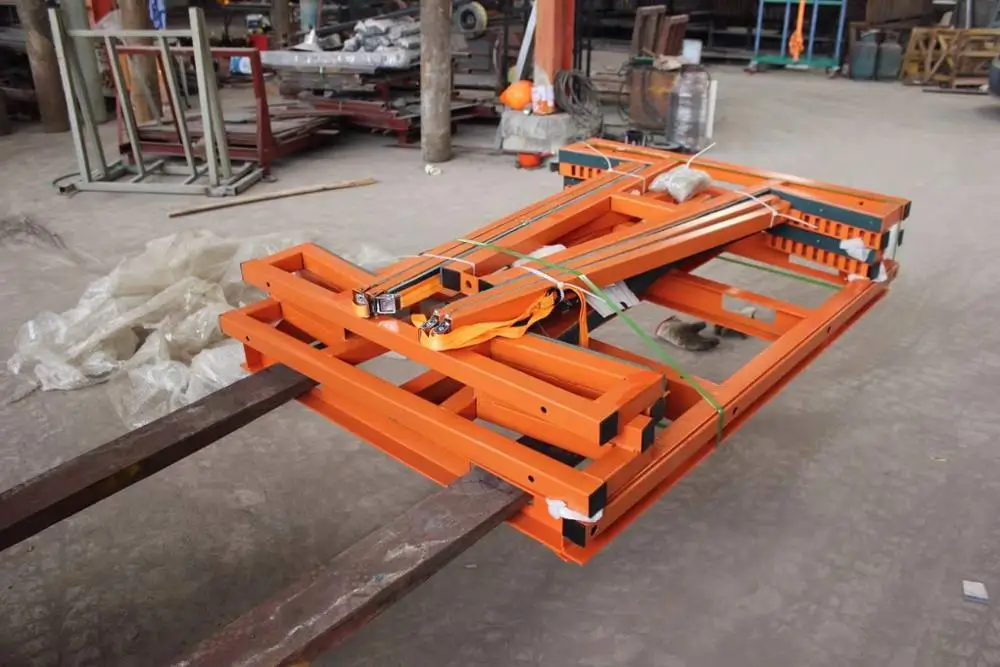 A Frame for Marble Granite Slab Transport  Trolley
