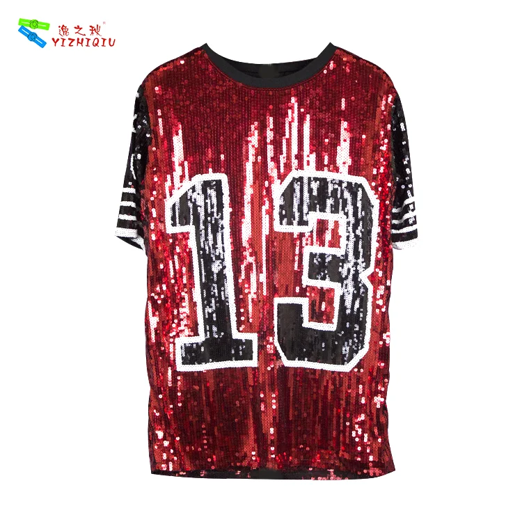 Wholesale YIZHIQIU Sequin Jersey Dress Women Custom Dallas Cowboys