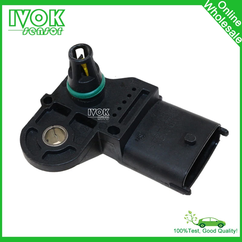 3BAR Boost Pressure Map Sensor 0 281 002 437 for Fiat Dodge Chrysler Alfa Opel Vauxhall Vectra Signum Zafira Astra 0281002437
