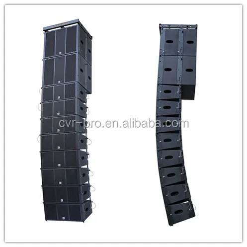 Cvr Dual 8 Inch Powered Line Array Speakers