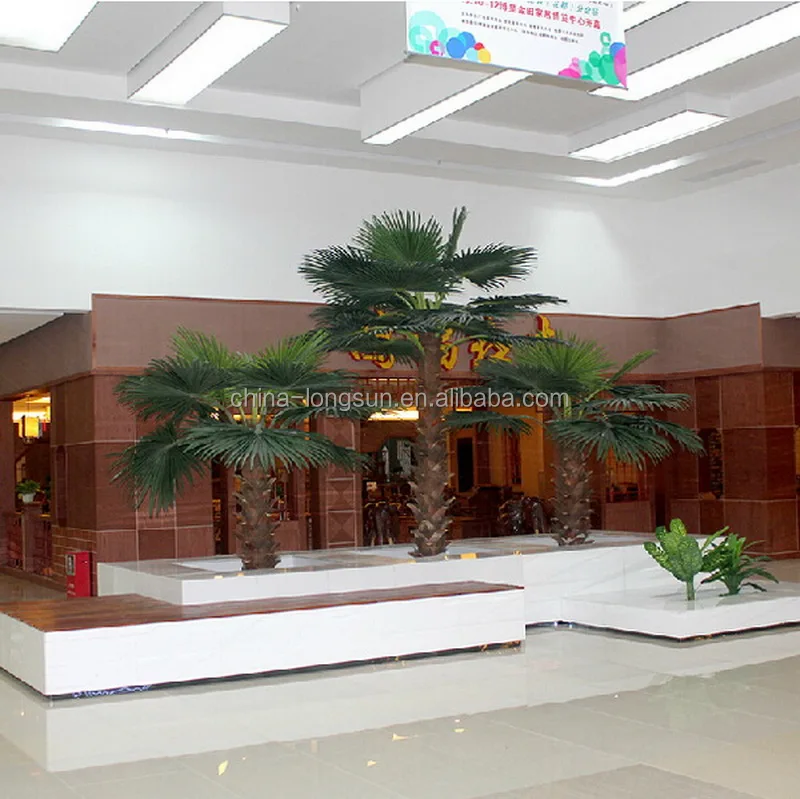 WS16032501 вечеринку декоративные большие комнатные искусственные пальмы для ландшафтного дизайна