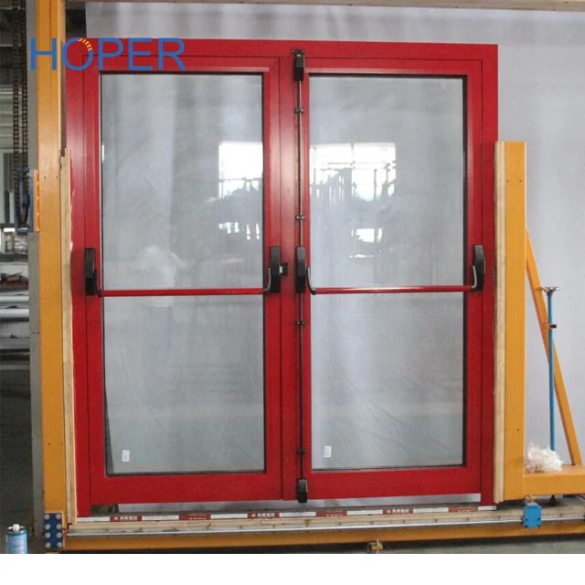 Emergency Fire Exit Doors with Tempered Glass