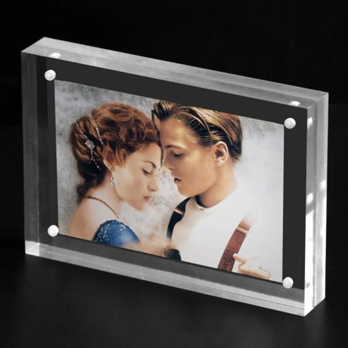 Acrylic Photo Frame 6X8 inch Brackets Or Hanging Picture Frames, File  Certificate Photo Frame