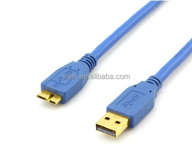 Computer Cables 0.3M 0.6M 1M New Super USB 3.0 Standard A Type Male to USB3.0 Male 1.5M 2M 3M 5M Cable Cable Length: 1.5m, Color: Blue 