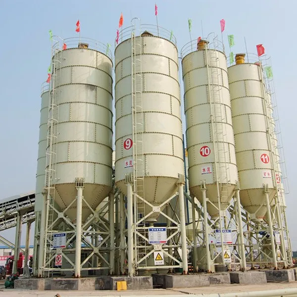 Sheet Type 50 Tons Cement Storage Silo