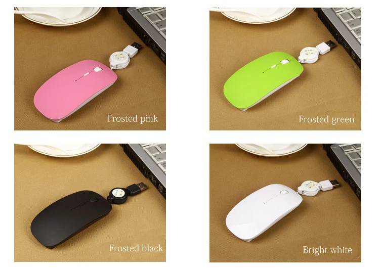 1200 dpi scalable lovely schoolgirl notebook mouse cable 4 color optional