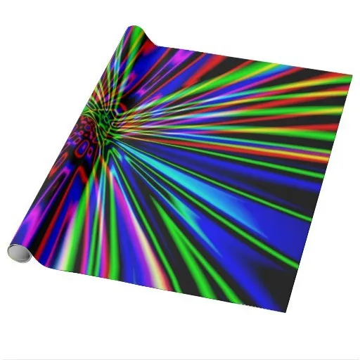 holographic wrapping paper