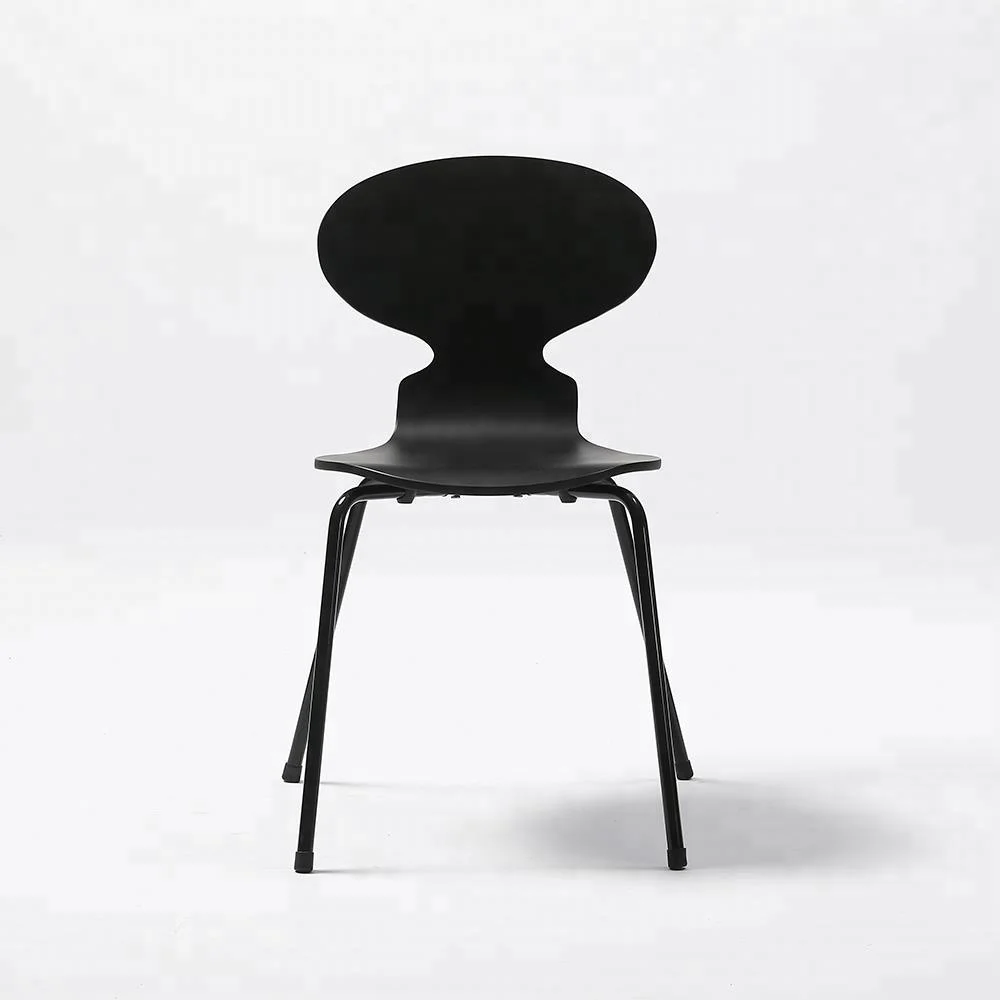 铁金属框架蚂蚁餐厅木制经典设计师餐椅