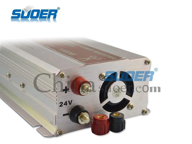 Suoer Solar Power Modified Sine Wave Inverter 24v 220v Inverter 60hz 1kw
