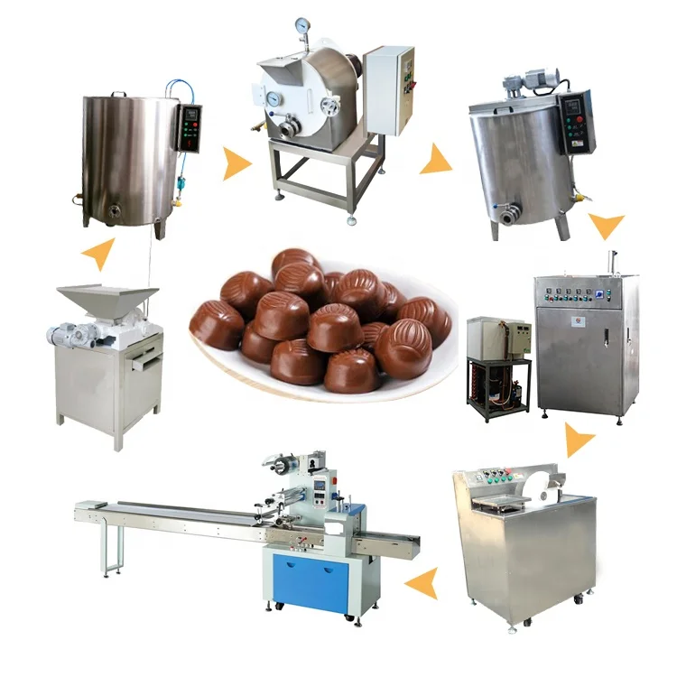 Chocolate Making Machine for Small Production Line Production of Chocolate