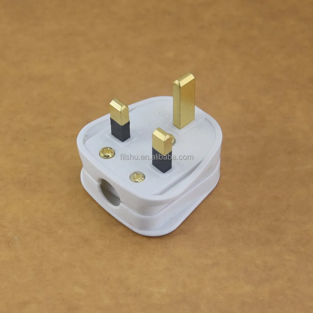 250v Estándar Británico Uchen De 13a Reino Unido Enchufe De 3 Pines