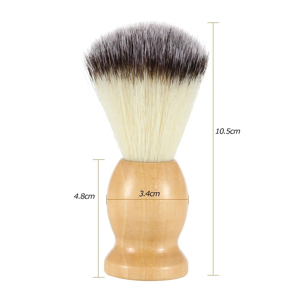 Professional Barbers Shaving Brush Clean Beard On Neck and Face Hairdressing Tools Accessories