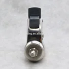 SSJP 456 inch 304 stainless steel bracket PU casters wheels with brake
