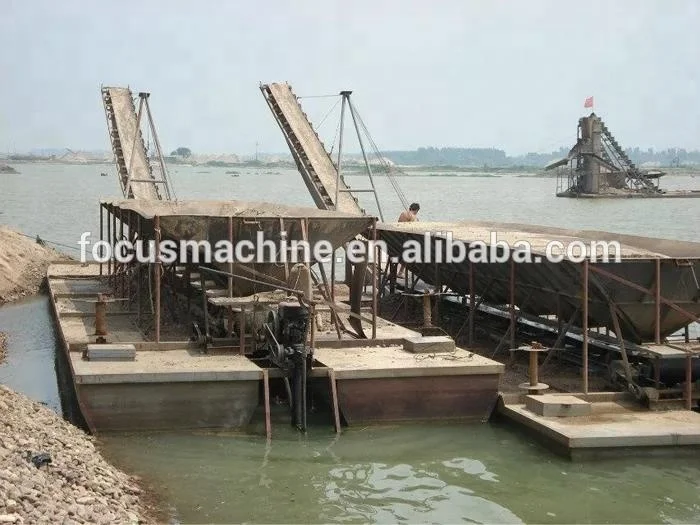 Alibaba.com: 35T load capacity, power barge for sand transport; CE/BV ...