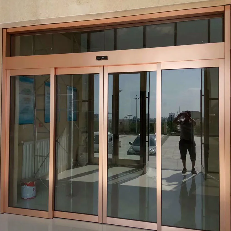 Accept Custom Secure Automatic Glass Sliding Doors Prices