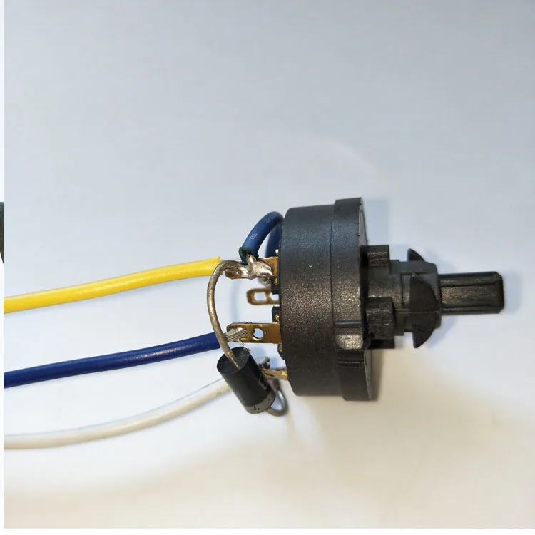 Tuowei 5 Posttion 4 Speed Blender Round Changeover Rotary Selector Switches With Wire