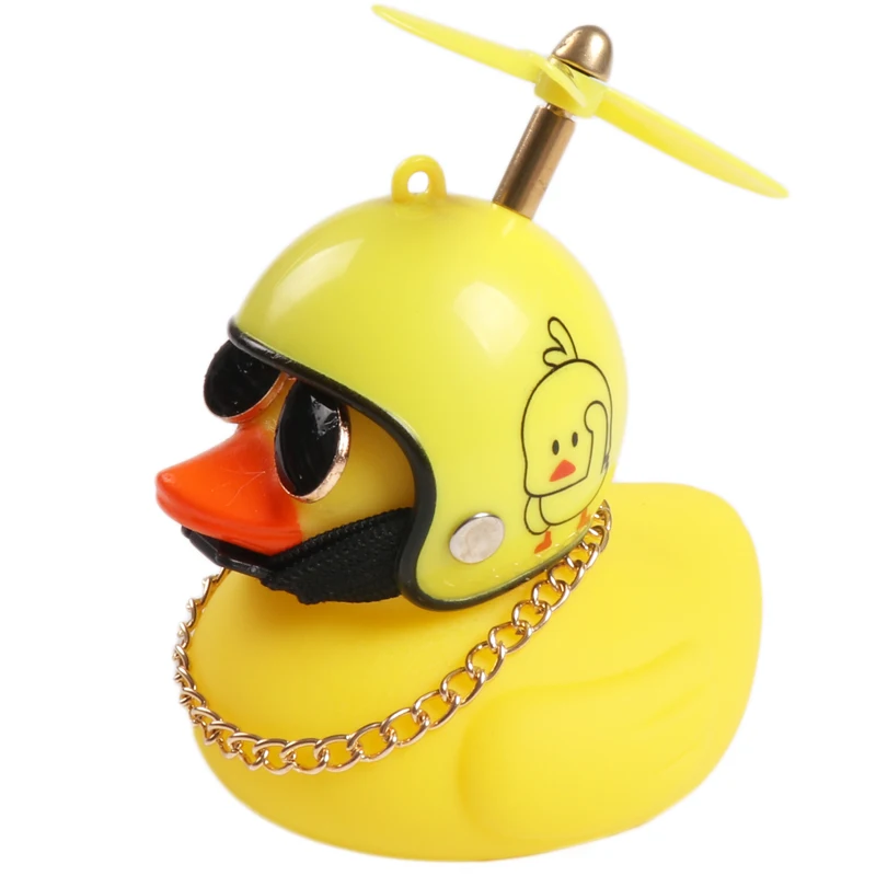 yellow duck helmet